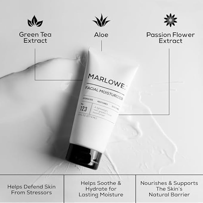 Marlowe NO. 123 MEN'S FACIAL MOISTURIZER 6 OZ - Image 3